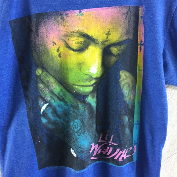 Lil Wayne Rainbow Graphic Band Unisex Shirt - S - Picture 5 of 7
